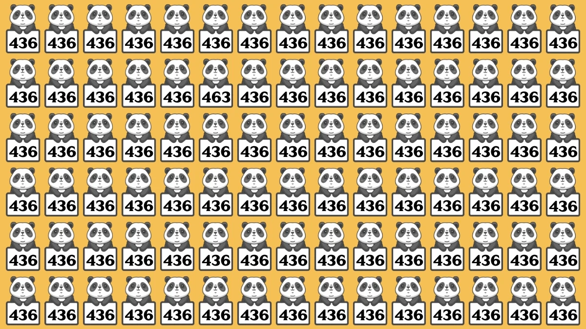 Optical Illusion 8 Seconds Challenge: Only People with Eagle Eyes Can spot the Number 463