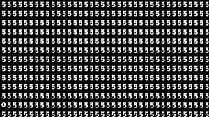 Optical Illusion IQ Test: Are You A Genius? Within 5 Seconds Spot The Number 0 among 5