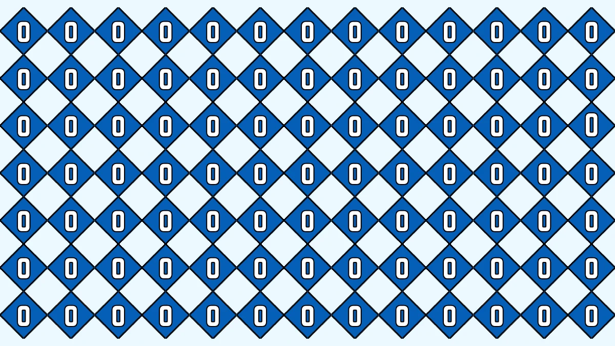 Optical Illusion IQ Test: Are You A Genius? Within 5 Seconds Spot The Number 0 among Letter O