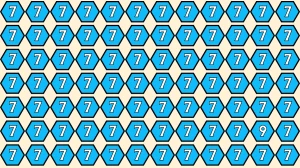 Optical Illusion IQ Test: Are You A Genius? Within 6 Seconds Spot The Number 9 among 7