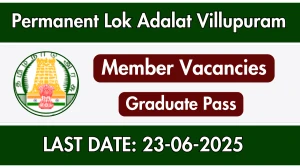 Permanent Lok Adalat Villupuram Member Recruitment 2025 - Apply Offline Permanent Lok Adalat Villupuram Member Recruitment 2025 - Apply Offline