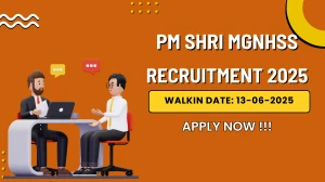 PM SHRI MGNHSS Guest Teachers Recruitment 2025 – Walk in PM SHRI MGNHSS Guest Teachers Recruitment 2025 – Walk in