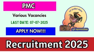 PMC Recruitment 2025 - Apply Offline for 12 Counselor, Laboratory Technicians Posts
