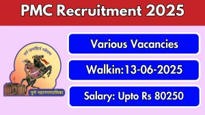 PMC Recruitment 2025 – Walk in for 41 Tutor, Junior Resident and Other Posts