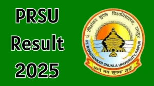 PRSU Result 2025 Released at prsu.ac.in Direct Link to Download Entrance Exam Result