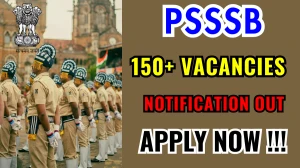 PSSSB Recruitment 2025 - Apply Online for 151 Inspectors, Naib Tehsildar and More Posts PSSSB Recruitment 2025 - Apply Online for 151 Inspectors, Naib Tehsildar and More Posts