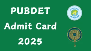 PUBDET Admit Card 2025 Out Download Online @ wbjeeb.nic.in Check PUBDET Exam Date