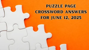 Puzzle Page Crossword Answers for June 12 2025