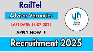 RailTel Advisor Recruitment 2025 - Apply Offline RailTel Advisor Recruitment 2025 - Apply Offline