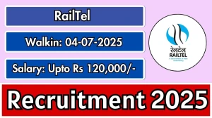 RailTel Experienced Technical Personnel Recruitment 2025 – Walk in
