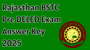 Rajasthan BSTC Answer Key 2025 predeledraj2025.in Download Rajasthan BSTC Pre DELED Exam Answer Key on June 5