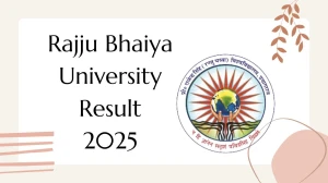 Rajju Bhaiya University Result 2025 Released at erp.prsuprayagraj.in Direct Link to Download 2nd and 4th Semester Result