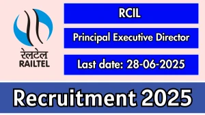 RCIL Principal Executive Director Recruitment 2025 - Apply Offline