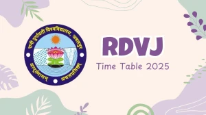 RDVJ Time Table 2025 Announced @ rdunijbpin.org Details Here RDVJ Time Table 2025 Announced @ rdunijbpin.org Details Here