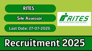 RITES Site Assessor Recruitment 2025 - Apply Online