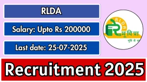 RLDA Manager /Assistant Manager Recruitment 2025 - Apply Offline