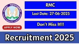 RMC Khatakiya Tapas Adhikari Recruitment 2025 - Apply Online RMC Khatakiya Tapas Adhikari Recruitment 2025 - Apply Online