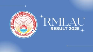 RMLAU Result 2025 Released at rmlauexams.in Direct Link to Download 1st, 3rd, 5th, 7th Sem Result
