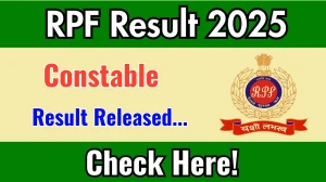 RPF Constable Result 2025 Out at rpf.indianrailways.gov.in, Direct Link to Download Result PDF Here