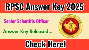 RPSC Senior Scientific Officer Model Answer Key 2025 Released – Download Now at rpsc.rajasthan.gov.in RPSC Senior Scientific Officer Model Answer Key 2025 Released – Download Now at rpsc.rajasthan.gov.in