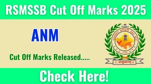 RSMSSB ANM Cut Off Marks 2025 has released: Check Cut off Marks here rsmssb.rajasthan.gov.in RSMSSB ANM Cut Off Marks 2025 has released: Check Cut off Marks here rsmssb.rajasthan.gov.in