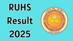 RUHS Result 2025 Released at ruhsraj.org Direct Link to Download PG Course Result