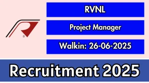 RVNL Project Manager Recruitment 2025 – Walk in RVNL Project Manager Recruitment 2025 – Walk in