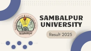 Sambalpur University Result 2025 Released at suniv.ac.in Direct Link to Download 4th Sem Result