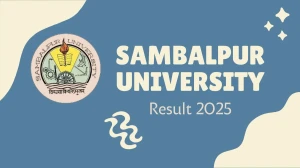 Sambalpur University Result 2025 Released at suniv.ac.in Direct Link to Download 4th Sem Result Sambalpur University Result 2025 Released at suniv.ac.in Direct Link to Download 4th Sem Result