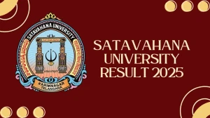 Satavahana University Result 2025 Released at satavahana.ac.in Direct Link to Download 1st, 2nd, 3rd, 4th Sem Result Satavahana University Result 2025 Released at satavahana.ac.in Direct Link to Download 1st, 2nd, 3rd, 4th Sem Result