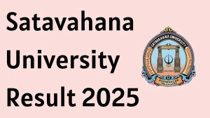 Satavahana University Result 2025 Released at satavahana.ac.in Direct Link to Download 1st and 3rd Semester Result