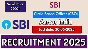 SBI Circle Based Officers (CBO) Online Form 2025 - Apply for 2964 Posts