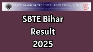 SBTE Bihar Result 2025 Released at sbte.bihar.gov.in Direct Link to Download 1st, 2nd, 4th and 6th Semester Result