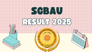 SGBAU Result 2025 Released at sgbau.ucanapply.com Direct Link to Download 1st, 3rd, 5th, 7th Sem Result SGBAU Result 2025 Released at sgbau.ucanapply.com Direct Link to Download 1st, 3rd, 5th, 7th Sem Result