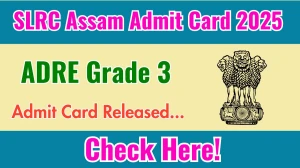 SLRC Assam ADRE Grade 3 Skill Test Admit Card for HSSLC or 12th level posts out on slrcg3.sebaonline.org Download ADRE Grade 3 Admit Card Here