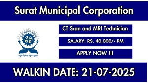 SMC CT Scan and MRI Technician Recruitment 2025 – Walk in SMC CT Scan and MRI Technician Recruitment 2025 – Walk in