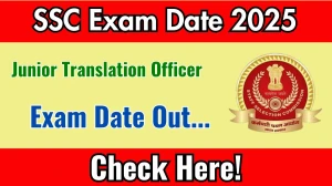 SSC JHT Exam Date 2025 Out for 437 Posts at ssc.gov.in Check Details Here