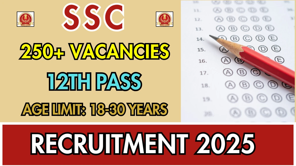 SSC Stenographer 2025:सरकारी नौकरी का गोल्डन चांस! आज रात तक करें आवेदन