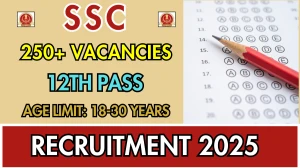 SSC Stenographer Group C and D Recruitment 2025 - Apply Online for 261 Posts