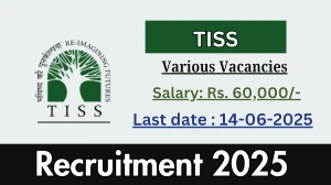TISS Recruitment 2025 - Apply Offline for 20 Senior Program Officers, Research Officers and More Posts