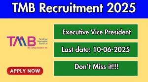 TMB Executive Vice President Recruitment 2025 - Apply Online