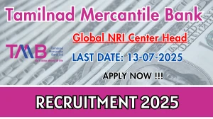 TMB Global NRI Center Head Recruitment 2025 - Apply Online TMB Global NRI Center Head Recruitment 2025 - Apply Online