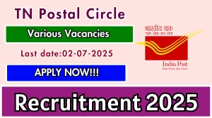 TN Postal Circle Recruitment 2025 - Apply Offline for Postal Assistants, Sorting Assistants Posts