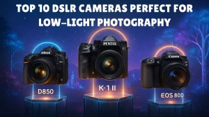 Top 10 DSLR Cameras Perfect for Low-Light Photography