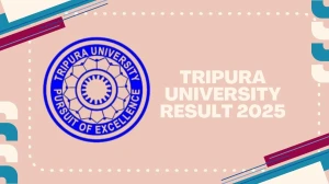 Tripura University Result 2025 Released at tripurauniv.ac.in Direct Link to Download 1st, 4th Sem Result