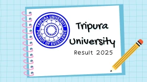 Tripura University Result 2025 Released at tripurauniv.ac.in Direct Link to Download Even Semester Result Tripura University Result 2025 Released at tripurauniv.ac.in Direct Link to Download Even Semester Result