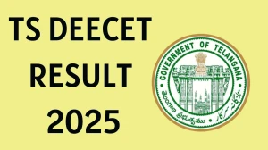 TS DEECET Result 2025 Out at deecet.cdse.telangana.gov.in Direct Link to Download DEECET Result