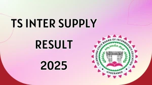 TS Inter Supply Result 2025 Out Today at tgbie.cgg.gov.in Direct Link to Download Result