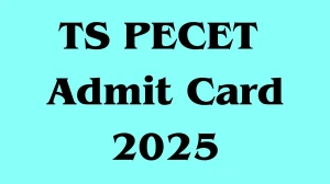 TS PECET Admit Card 2025 Out Today Download Online @ pecet.tsche.ac.in Check TS PECET Exam Date