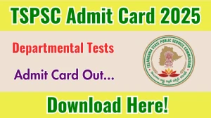 TSPSC Departmental Tests Admit Card 2025 Out tgpsc.gov.in Get Direct Link Here